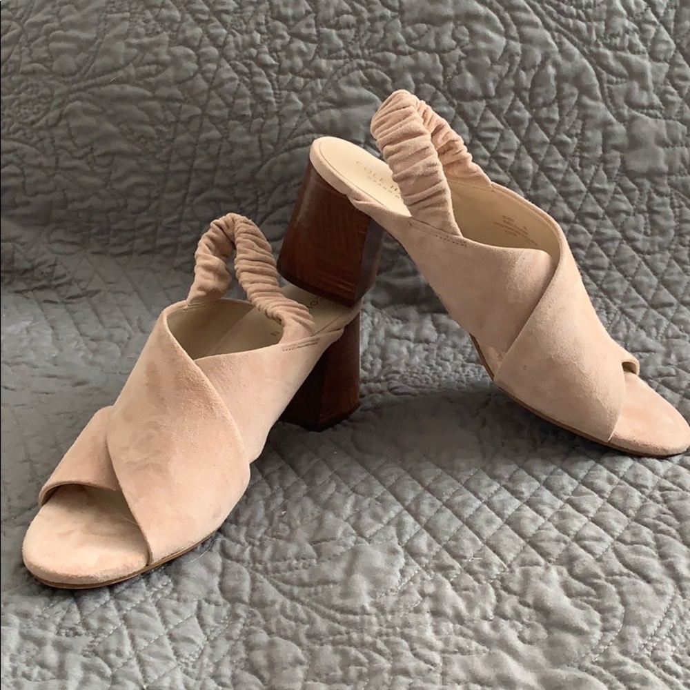 NWOT- Cole Haan Anastasia Slingback Sandal- Rose